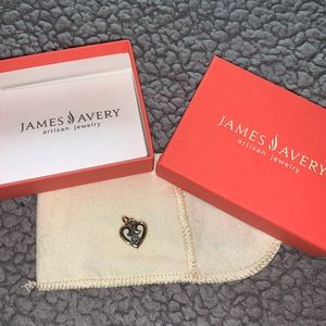 James Avery Remembrance Heart Pendant
